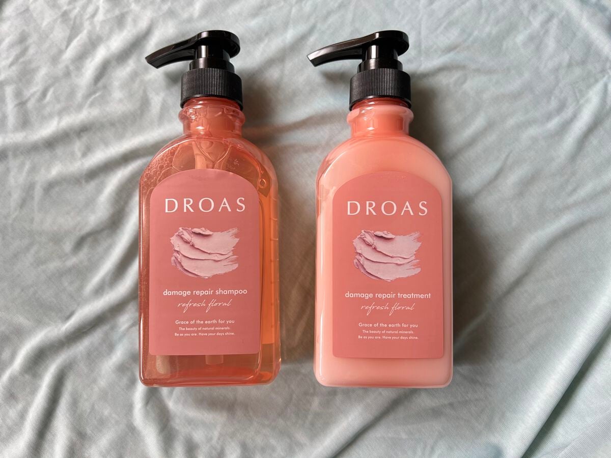 ダメージリペアシャンプー/トリートメント/DROAS/市販シャンプーを使ったクチコミ(1枚目)