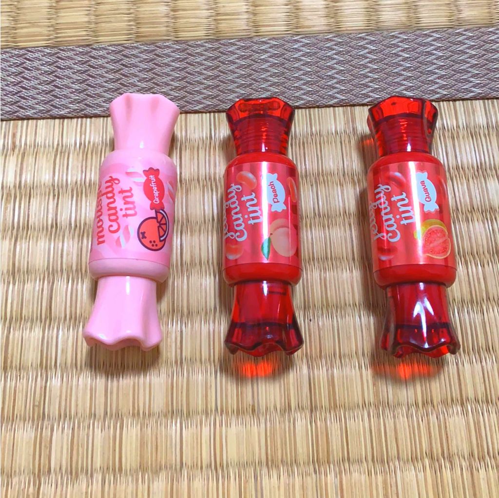 ムース キャンディー ティント/the SAEM/リップティントを使ったクチコミ（1枚目）