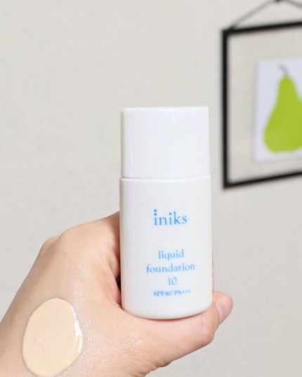 リキッド ファンデーション/iniks/リキッドファンデーションを使ったクチコミ(3枚目)