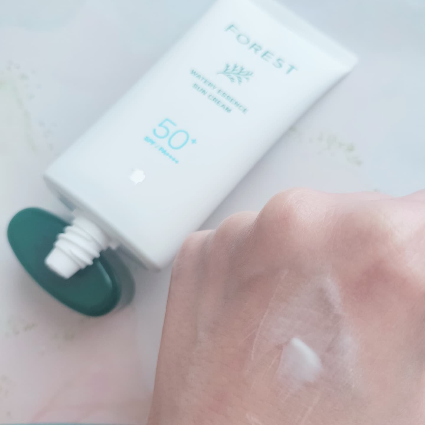 フォレスト エッセンスサンクリーム/FoRest by Greenfinger/日焼け止めローションを使ったクチコミ（3枚目）