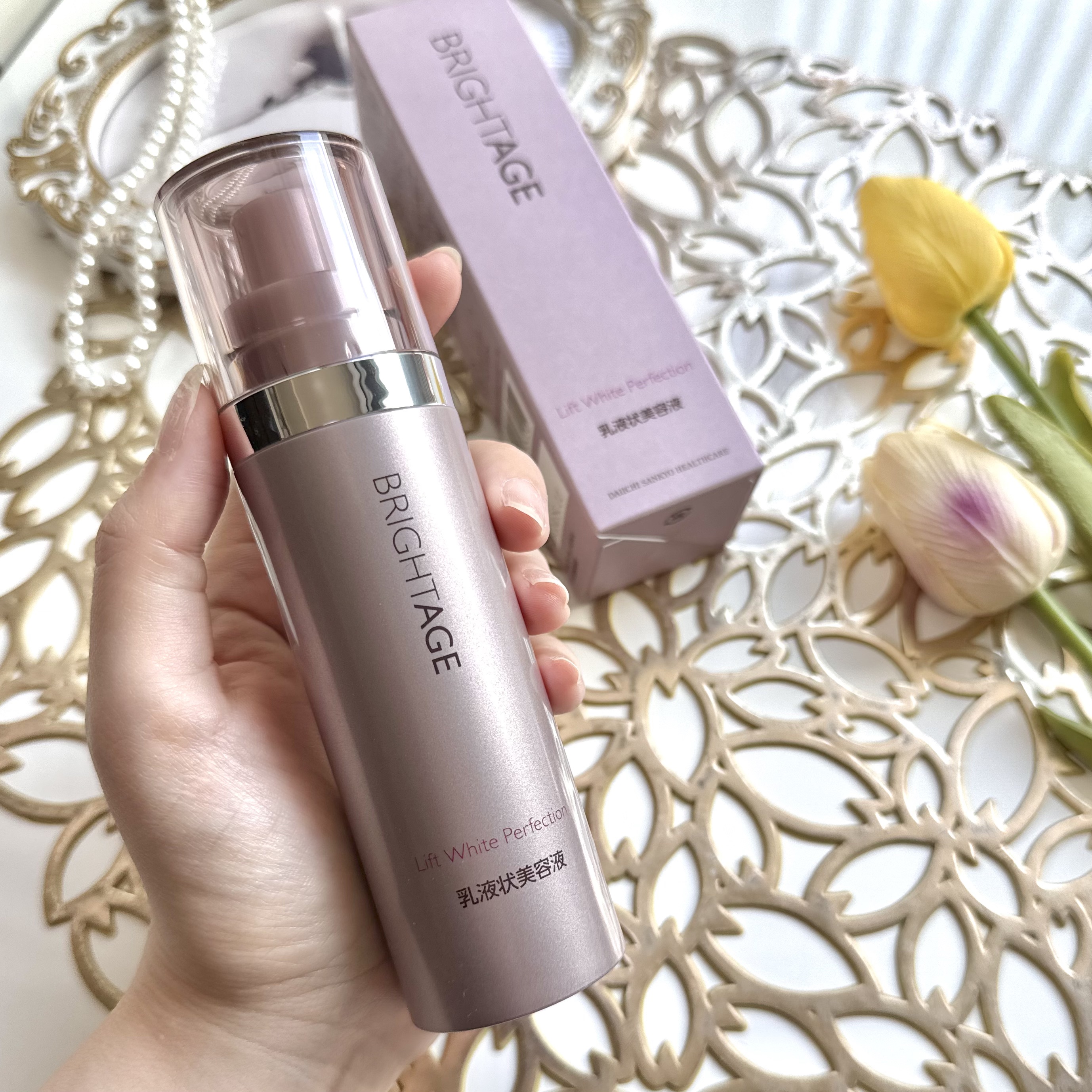 リフトホワイト パーフェクション/BRIGHTAGE/美容液を使ったクチコミ（2枚目）