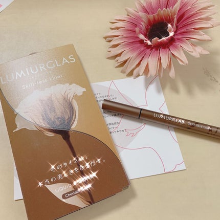 スキルレスライナー/LUMIURGLAS/リキッドアイライナーを使ったクチコミ(1枚目)