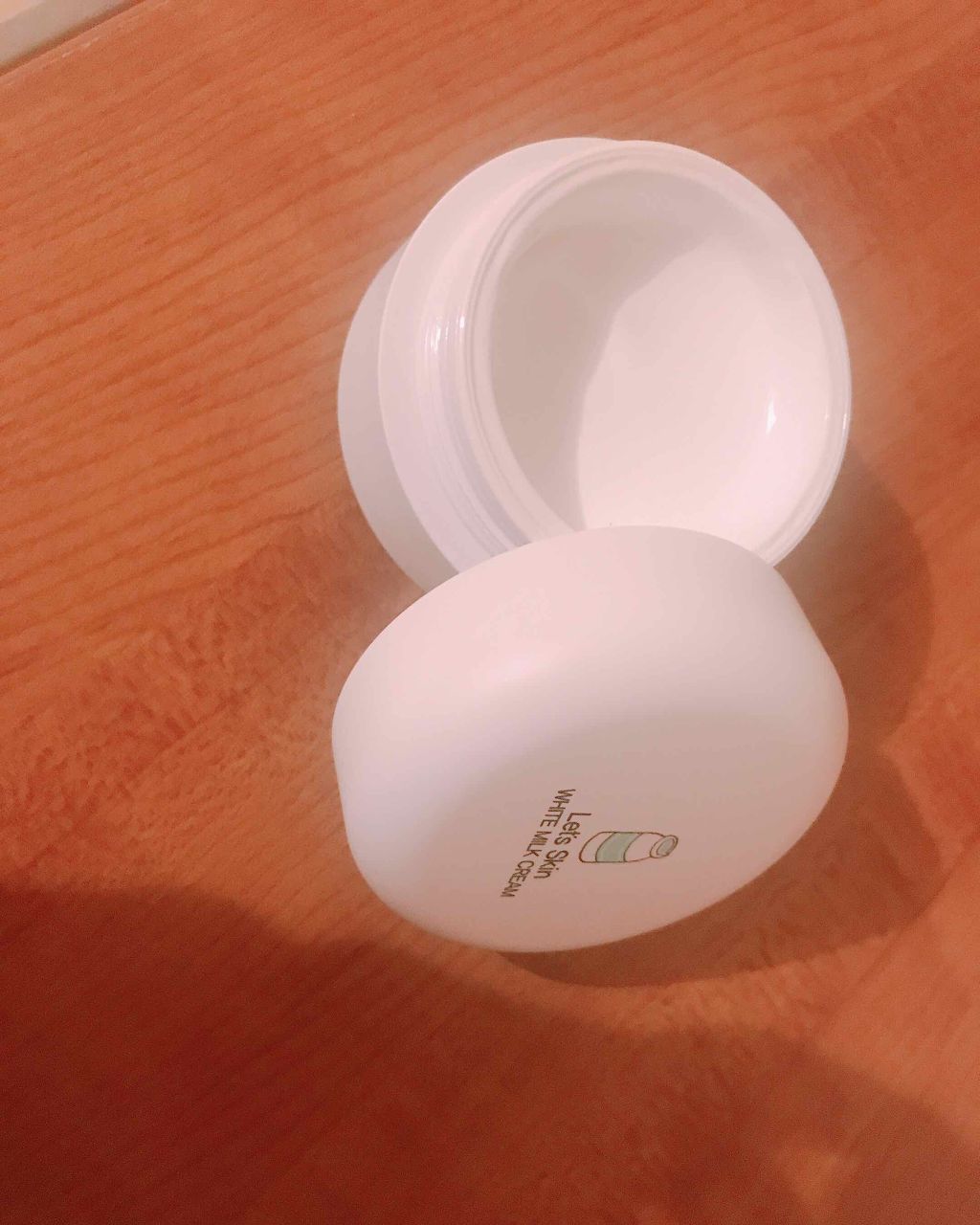 レッツスキン ホワイト ミルククリーム/SHINBEE JAPAN /フェイスクリームを使ったクチコミ（1枚目）