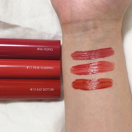 ジューシーラスティングティント/rom&nd/リップティントを使ったクチコミ(2枚目)