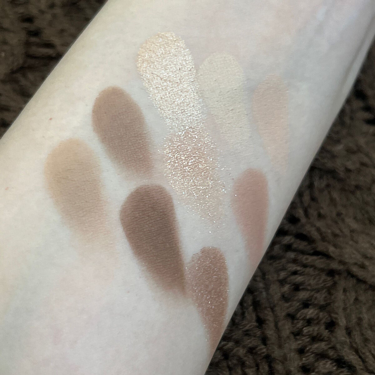 マイフェイブムードアイパレット 9カラー/HOLIKA HOLIKA/アイシャドウパレットを使ったクチコミ(5枚目)