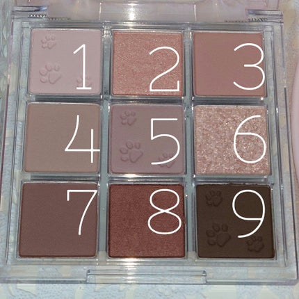 プレイカラーアイズ ダスティキャット/ETUDE/アイシャドウパレットを使ったクチコミ(4枚目)