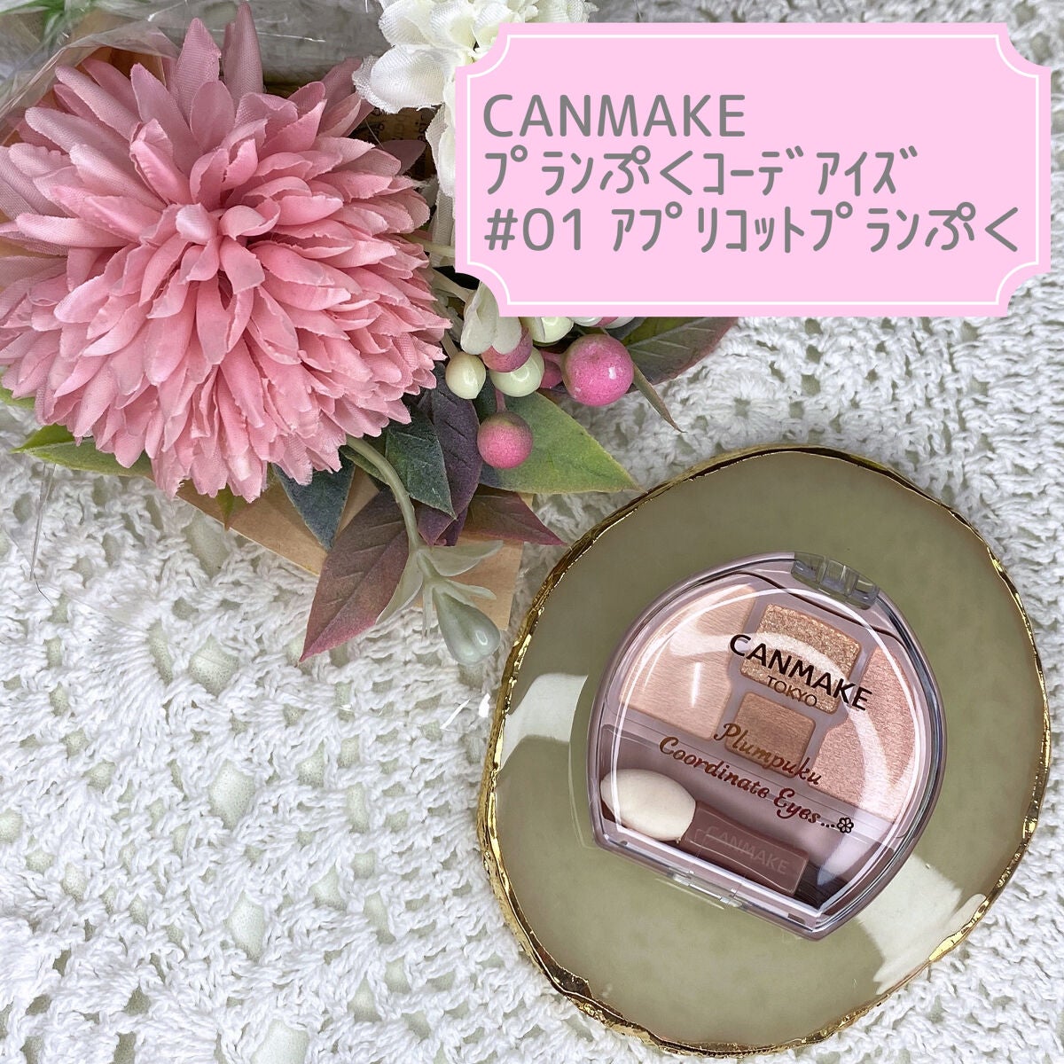 プランぷくコーデアイズ/キャンメイク/パウダーアイシャドウを使ったクチコミ(1枚目)