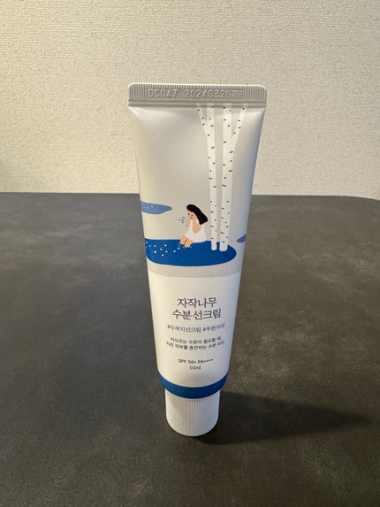 白樺水分uvクリーム/ROUND LAB/日焼け止めクリームを使ったクチコミ(1枚目)