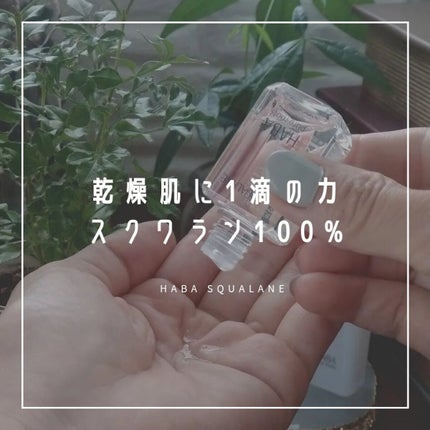 高品位「スクワラン」/HABA/フェイスオイルを使ったクチコミ(1枚目)
