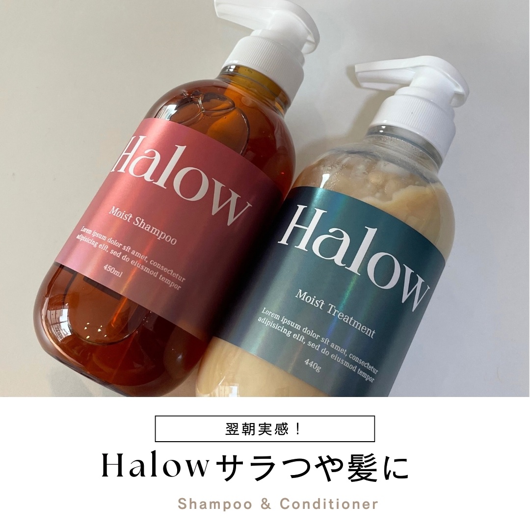 モイストシャンプー／トリートメント/Halow/市販シャンプーを使ったクチコミ（1枚目）