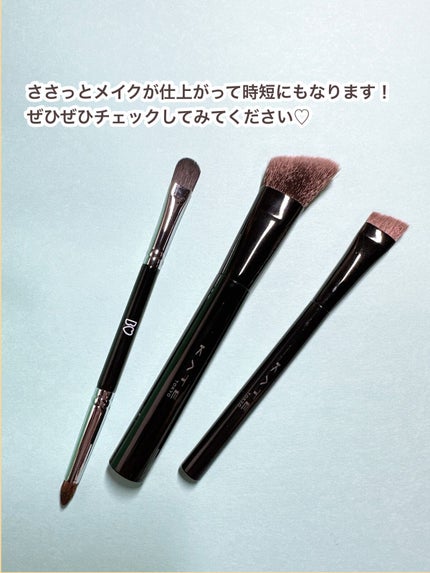 アイブラシ WR/b idol/メイクブラシを使ったクチコミ(5枚目)