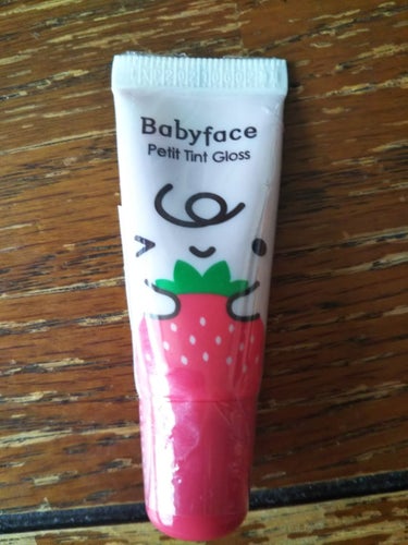 Babyface Petit Tint Gloss/ベビーフェイス/リップグロスを使ったクチコミ（1枚目）