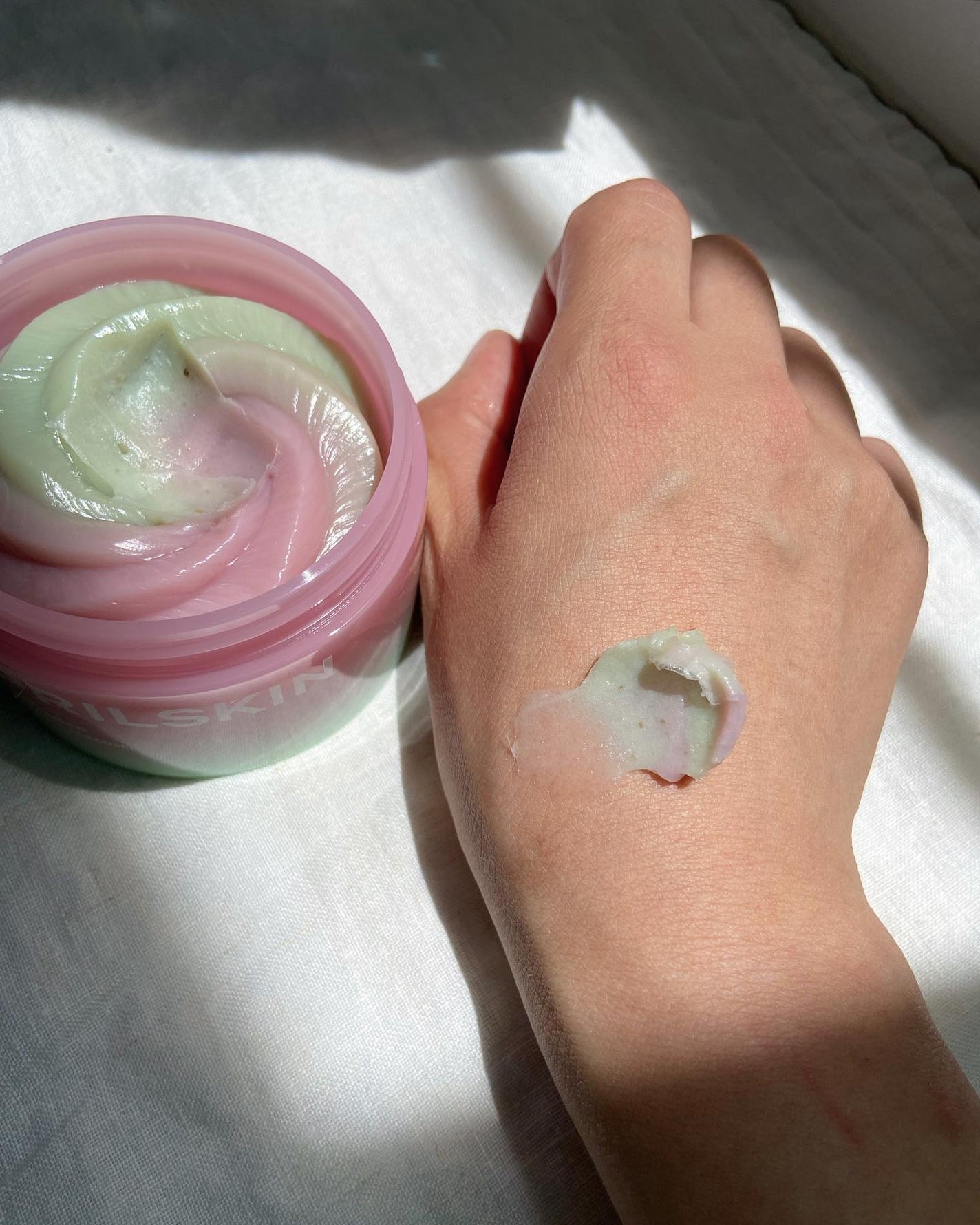 ピンクアロエメレンゲクレンザー/APRILSKIN/その他洗顔料を使ったクチコミ(3枚目)