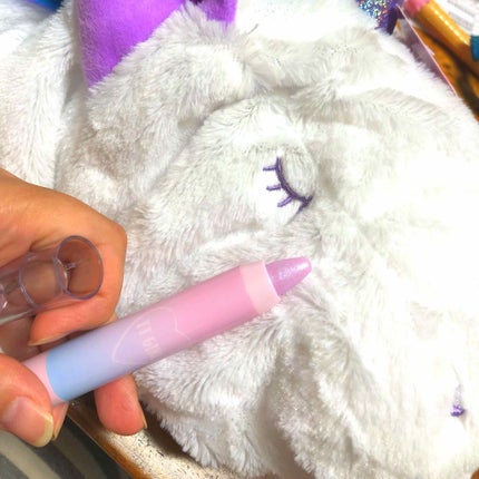 ダイソー×IT GIRL グリッタークレヨンリップ フェアリーシャイン/DAISO/口紅を使ったクチコミ(1枚目)