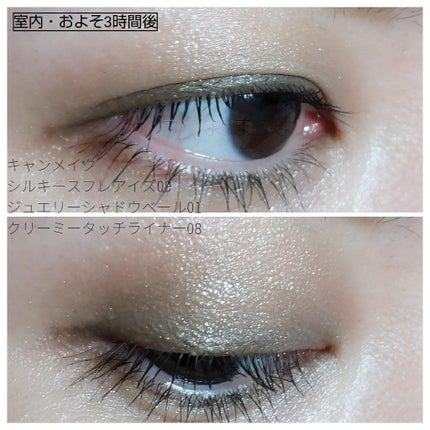 ジュエリーシャドウベール/キャンメイク/アイシャドウパレットを使ったクチコミ(3枚目)