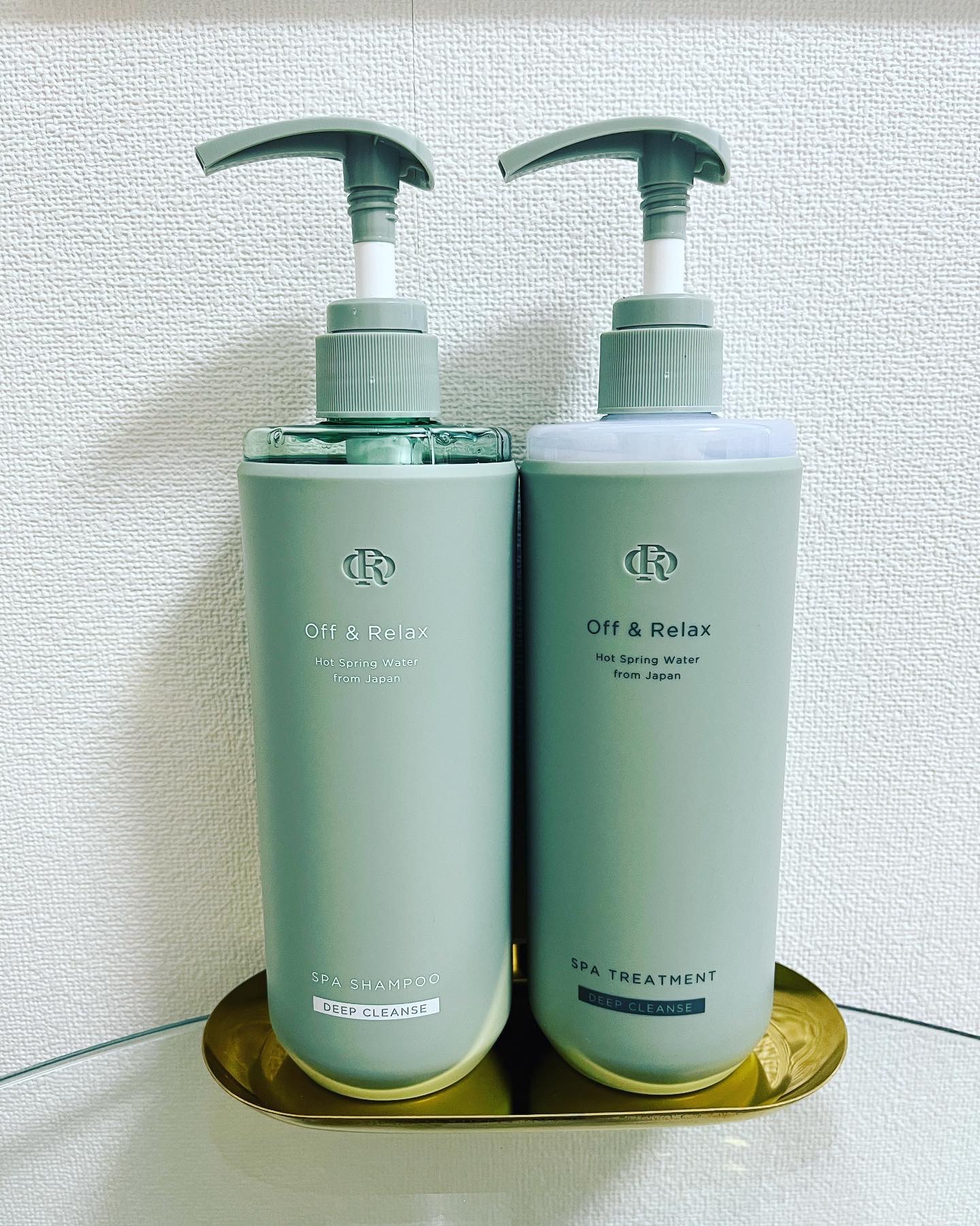 スパ・シャンプー/ヘアトリートメント ディープクレンズ/Off&Relax/市販シャンプーを使ったクチコミ（1枚目）