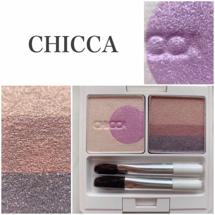 フローレスグロウ リッドテクスチャー アイシャドウ/CHICCA/アイシャドウパレットを使ったクチコミ(1枚目)