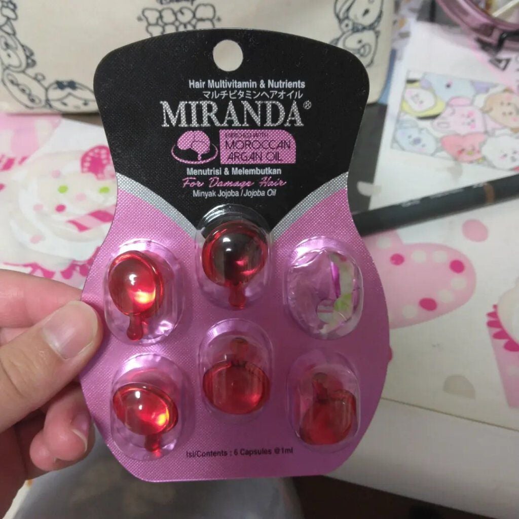 ヘアビタミン デイリーケアヘアオイル/MIRANDA/ヘアオイルを使ったクチコミ(3枚目)