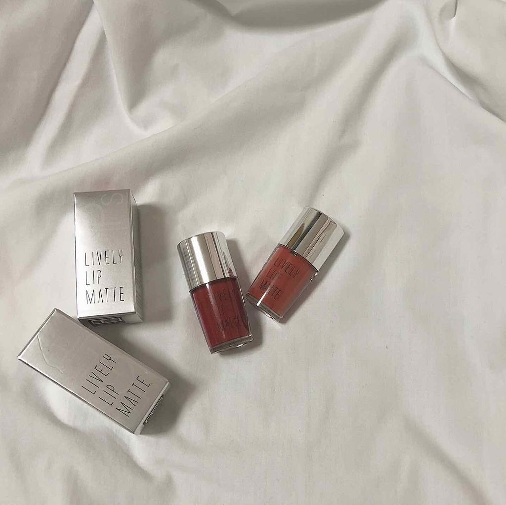 ライブリーリップマット/EGLIPS/口紅を使ったクチコミ(2枚目)