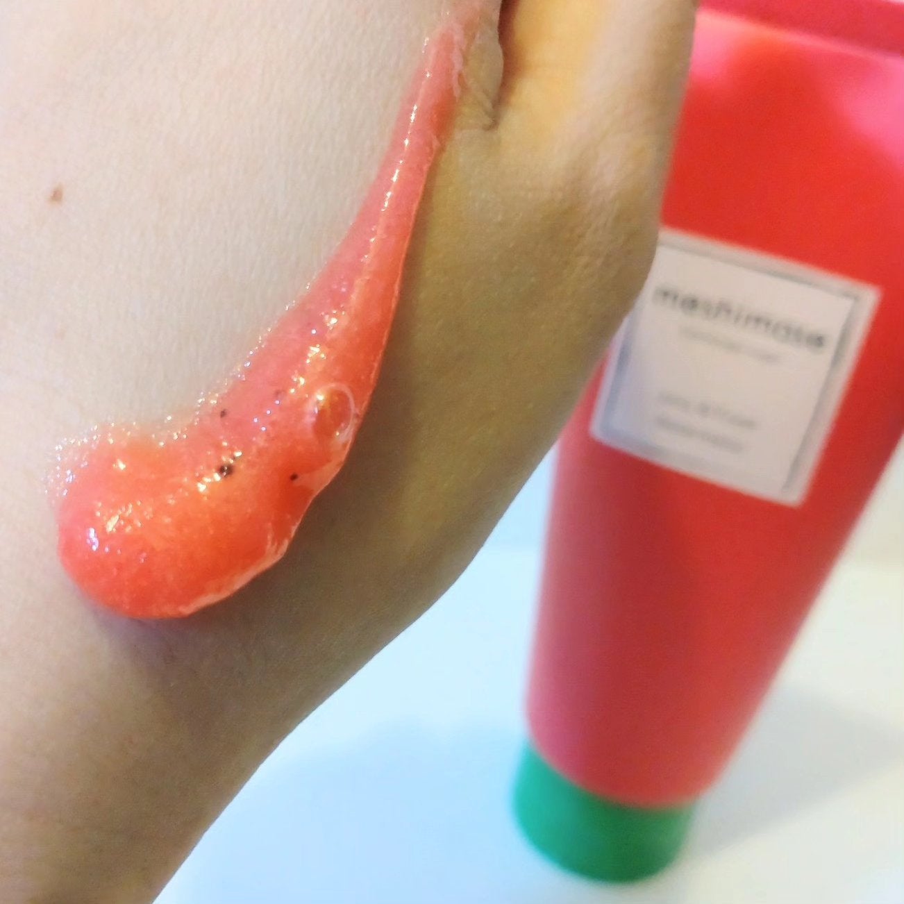 meshimase ゴマージュシュガー スイカ/meshimase/スクラブ・ゴマージュを使ったクチコミ(4枚目)