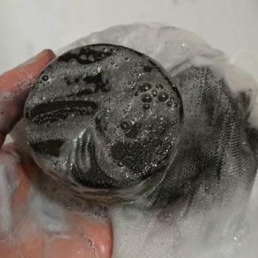 魔女のブラック手作り洗顔石鹸/ペリカン石鹸/洗顔石鹸を使ったクチコミ（4枚目）