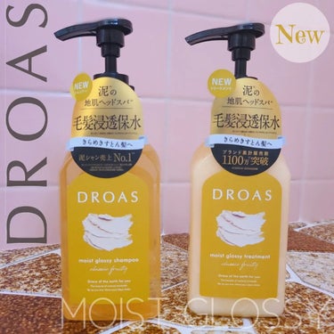 グロッシーシャンプー ボトル400ml/DROAS/シャンプー・コンディショナーを使ったクチコミ（1枚目）