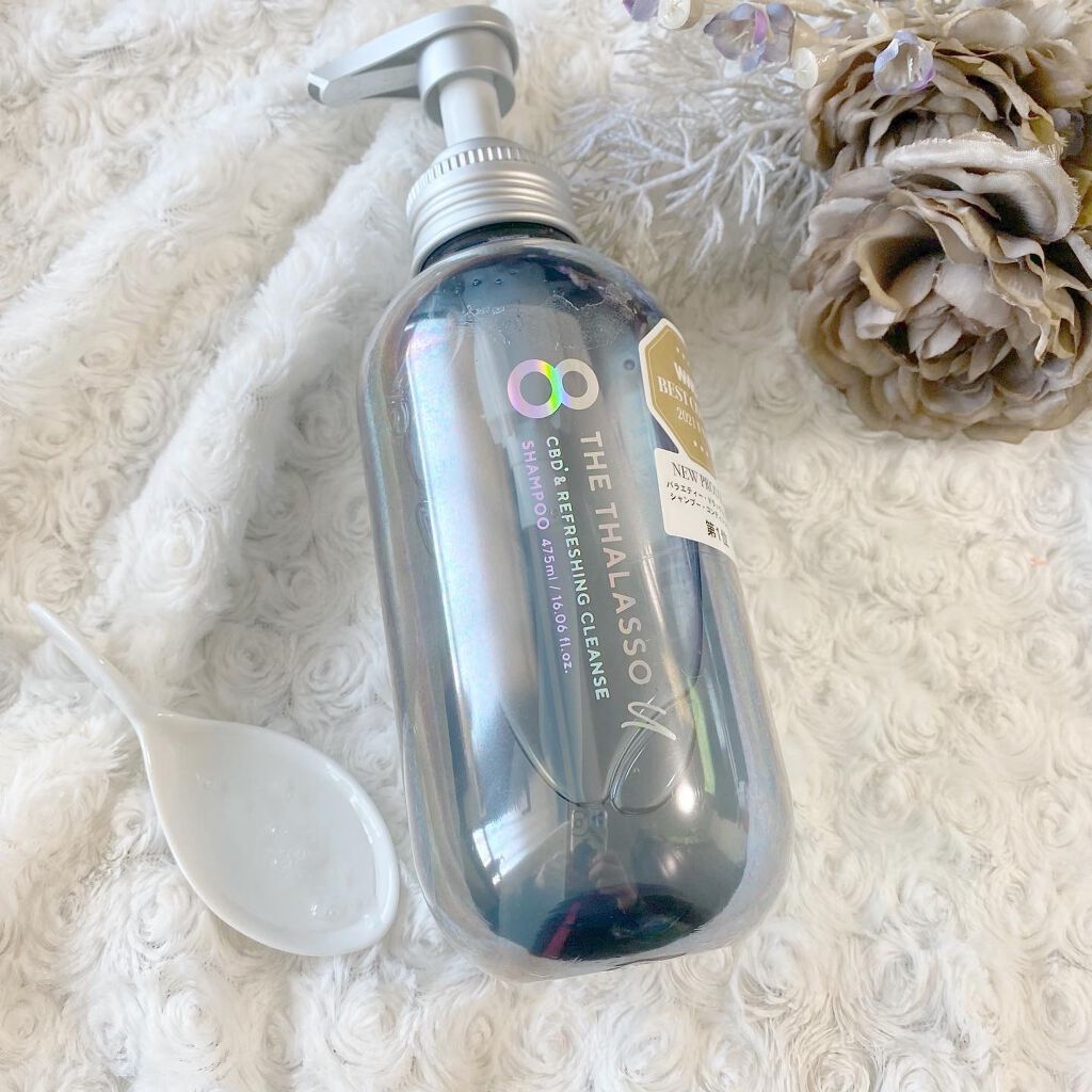 エイトザタラソ ユー CBD＆リフレッシング クレンズ 美容液シャンプー／CBD＆バランシング ダメージリペア 美容液ヘアトリートメント/エイトザタラソ/市販シャンプーを使ったクチコミ（3枚目）