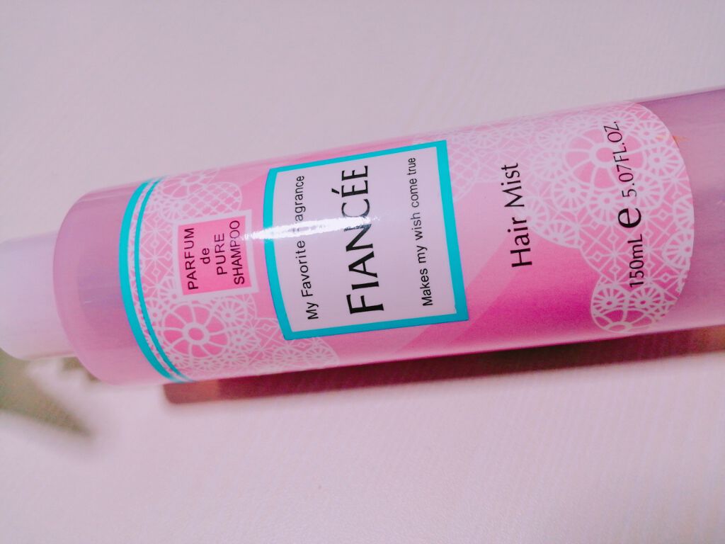 フレグランスヘアミスト ピュアシャンプーの香り/フィアンセ/ヘアミストを使ったクチコミ（1枚目）