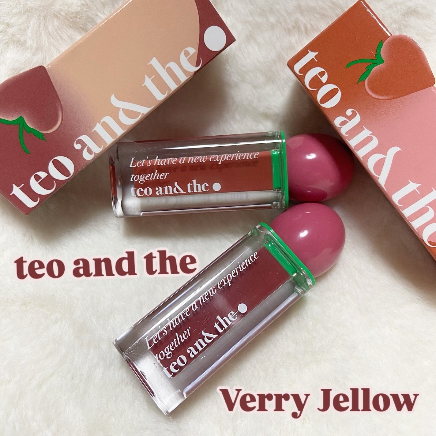 teo and the Verry Jellow/タオアンダー/リップグロスを使ったクチコミ(1枚目)