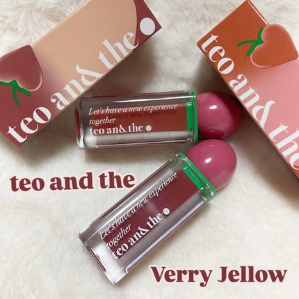 teo and the Verry Jellow/タオアンダー/リップグロスを使ったクチコミ(1枚目)