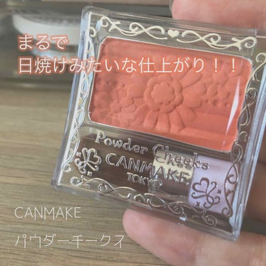 
＿＿＿＿＿＿＿＿＿＿＿＿＿＿＿＿＿＿＿＿＿


♢﻿CANMAKE
・パウダーチークス PW25


夏なので最近オレンジメイクが流行っていますよね！！

オレンジ色でチークがあまり
見つからなくてC