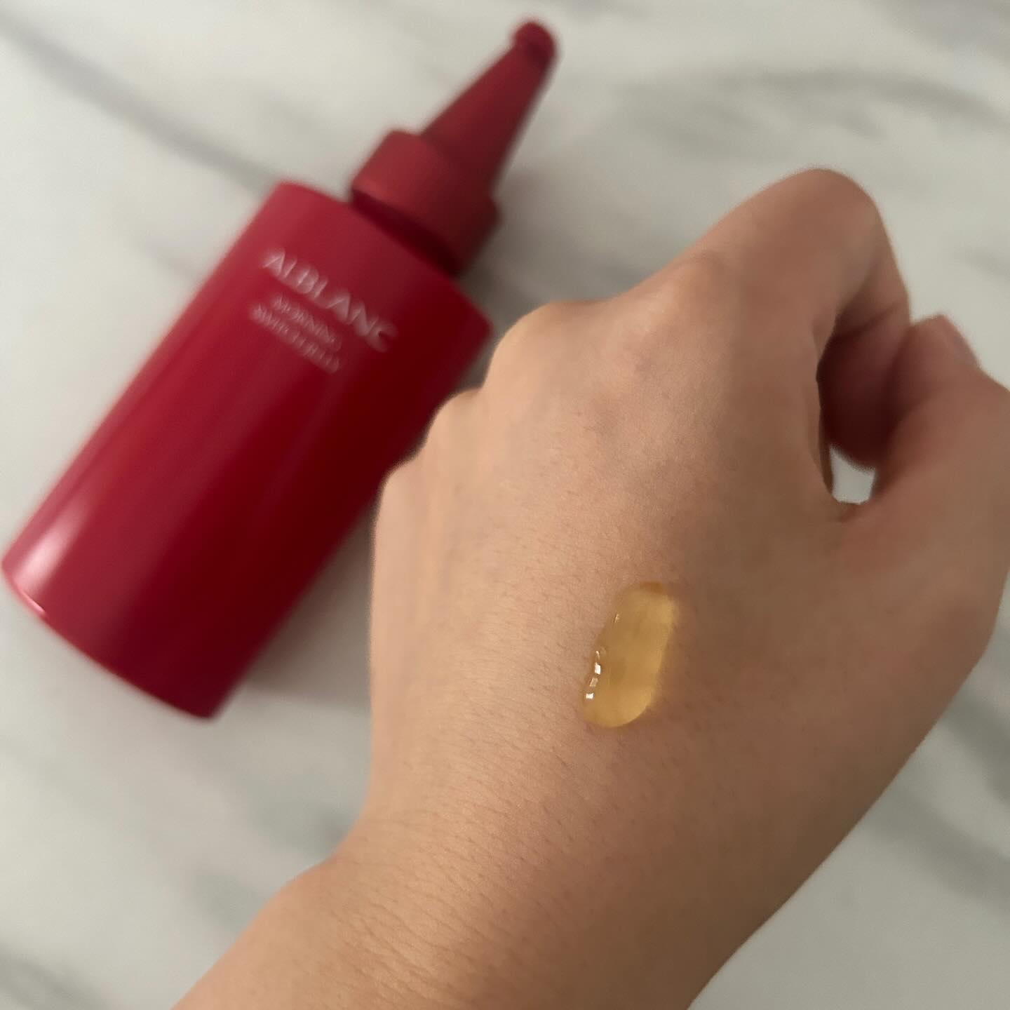 モーニング スイッチジュレ/ALBLANC/美容液を使ったクチコミ（3枚目）