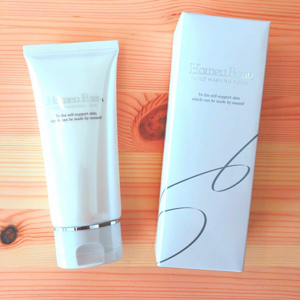 マイルドウォッシングフォーム/Homeo Beau/洗顔フォームを使ったクチコミ(1枚目)
