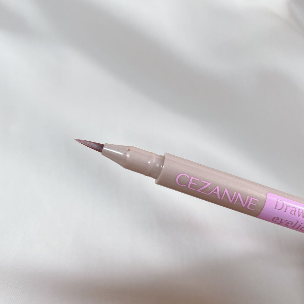 描くふたえアイライナー/CEZANNE/リキッドアイライナーを使ったクチコミ(2枚目)