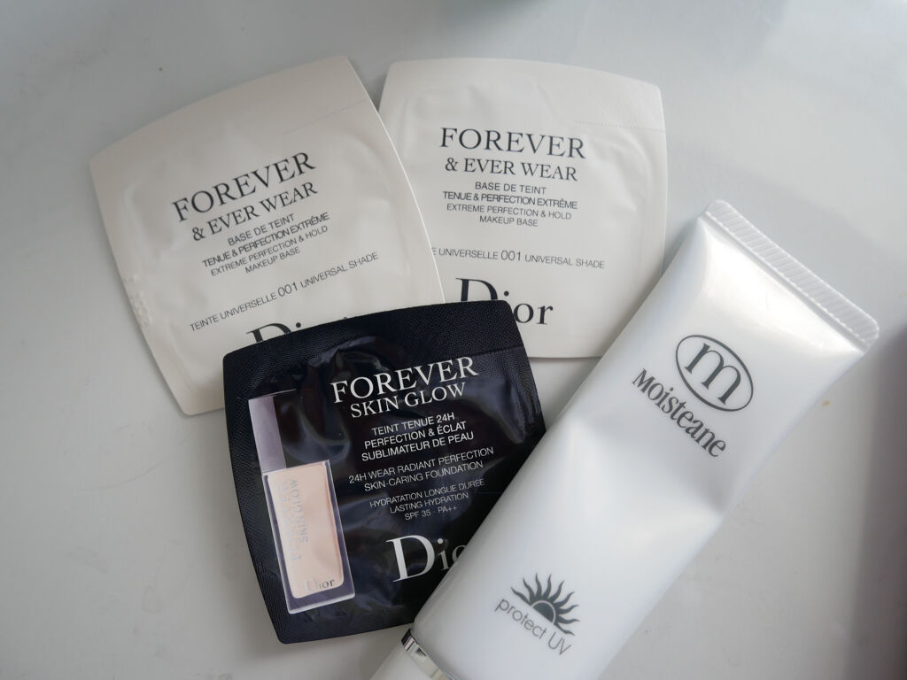 【旧】ディオールスキン フォーエヴァー フルイド グロウ 0N ニュートラル/Dior/リキッドファンデーションを使ったクチコミ（2枚目）