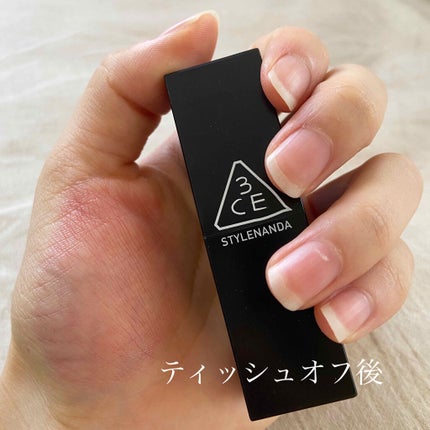 GLASS LIP COLOR/3CE/口紅を使ったクチコミ(3枚目)