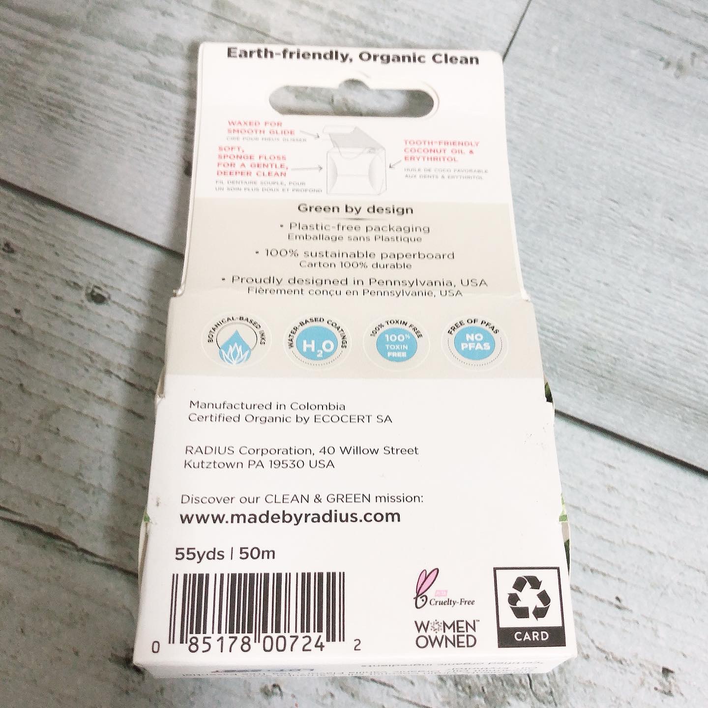 デンタルフロス　バニラ/RADIUS/その他オーラルケアを使ったクチコミ（3枚目）