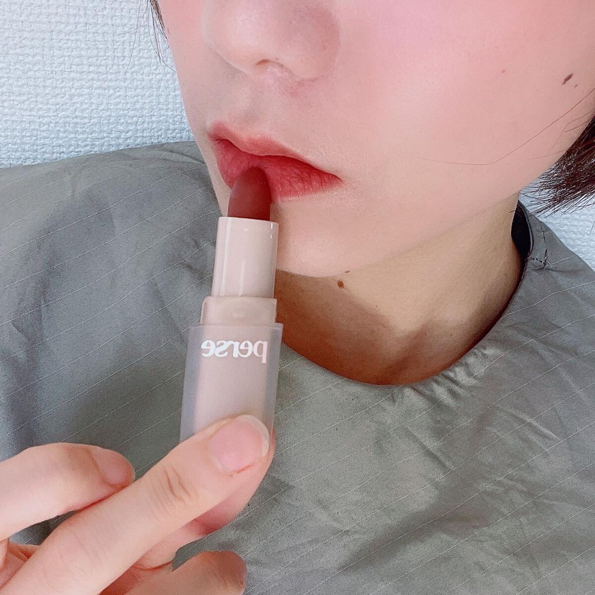 ベルベットフィックスリップバーム/perse/リップバームを使ったクチコミ（3枚目）