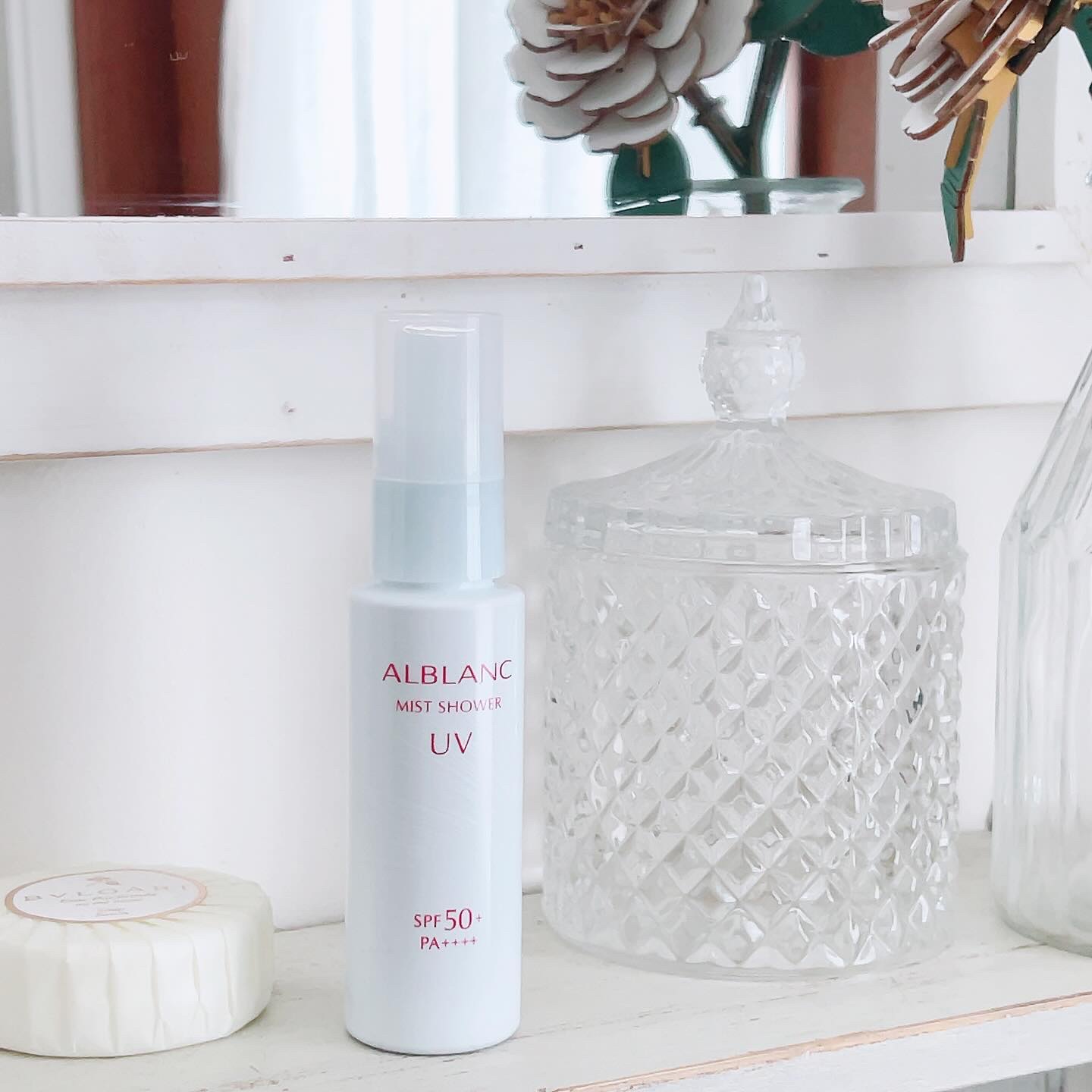 ミストシャワーUV/ALBLANC/日焼け止めミスト・スプレーを使ったクチコミ（1枚目）