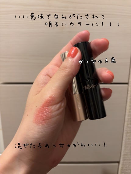 ネンマクフェイク ルージュ/Visée/口紅を使ったクチコミ(2枚目)
