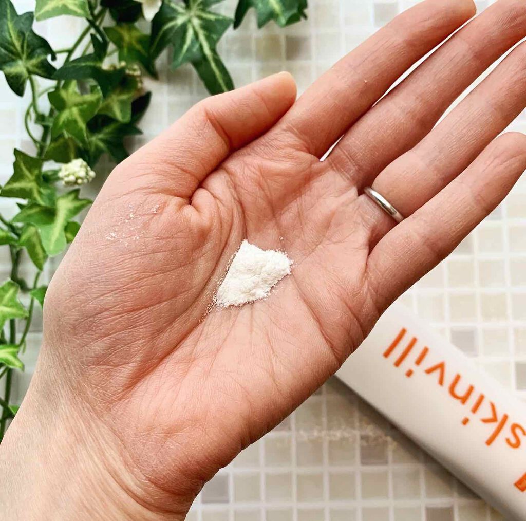 ホットウォッシングパウダー/skinvill/洗顔パウダーを使ったクチコミ（2枚目）