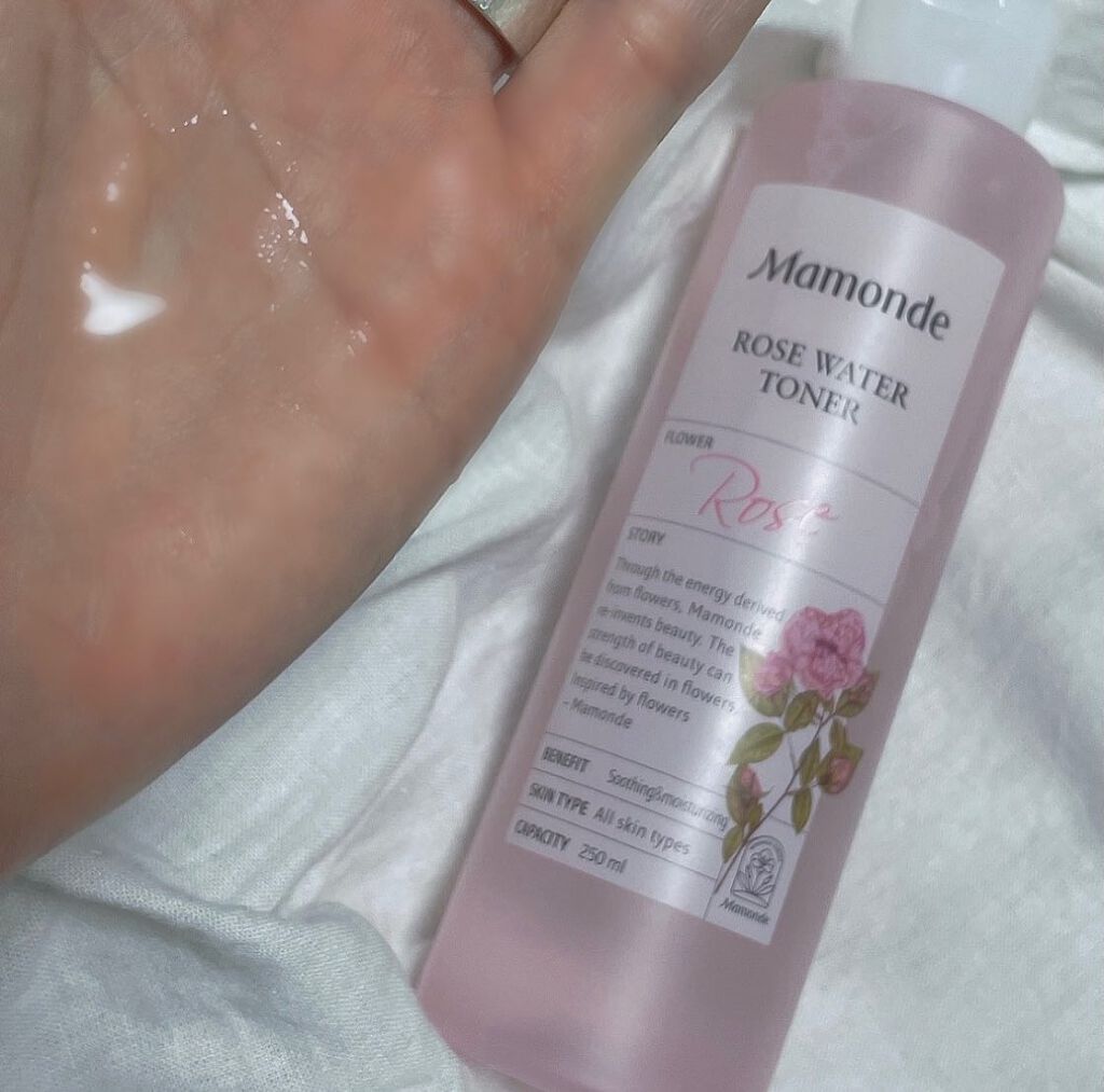 ローズウォータートナー/Mamonde/化粧水を使ったクチコミ(2枚目)
