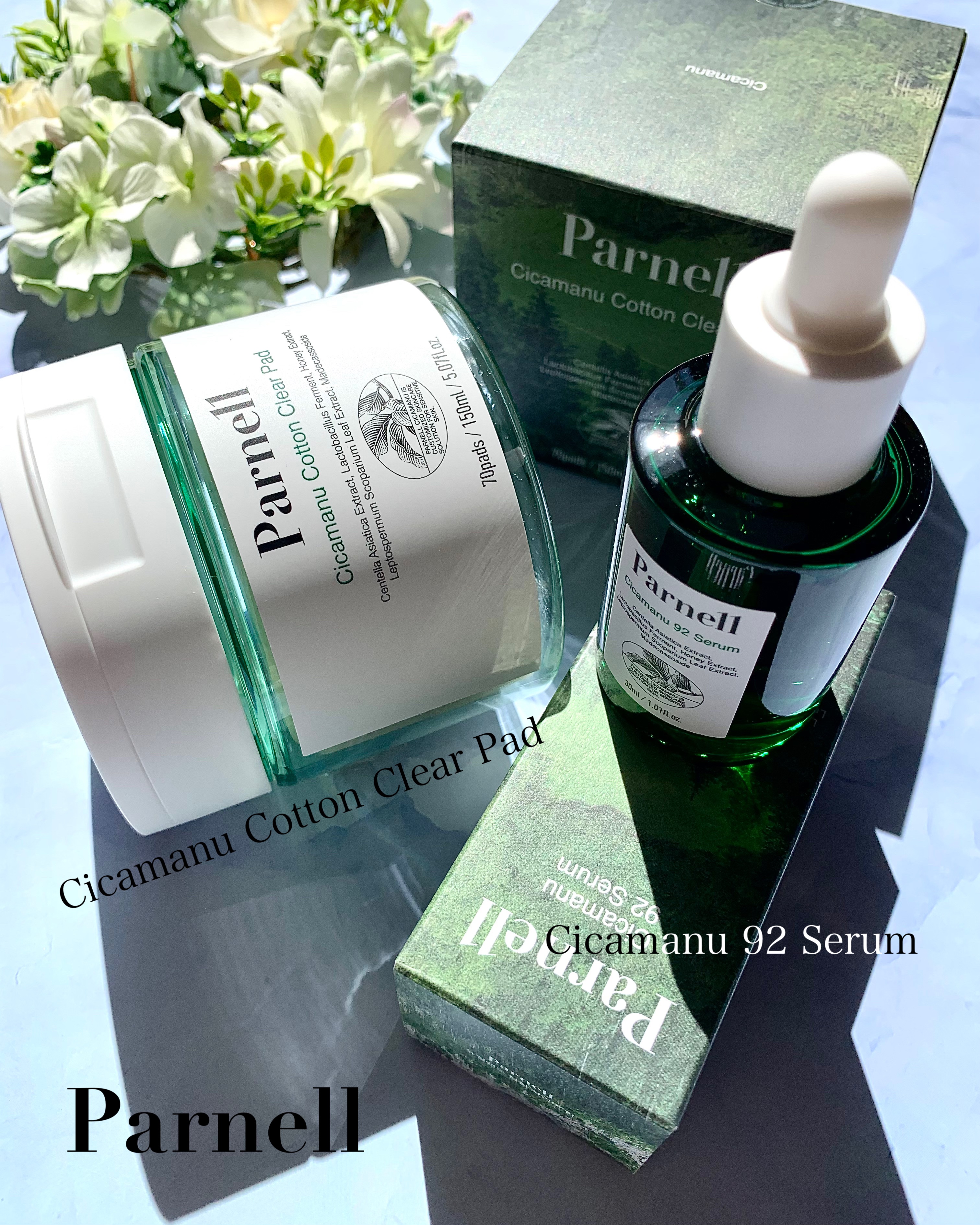 シカマヌ　コットンクリアパッド/parnell/トナーパッドを使ったクチコミ（1枚目）