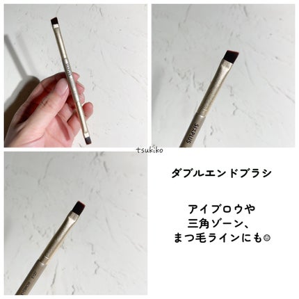 SIXPLUS 携帯用 メイクブラシ5本セット Playシリーズ/SIXPLUS/メイクブラシを使ったクチコミ(8枚目)