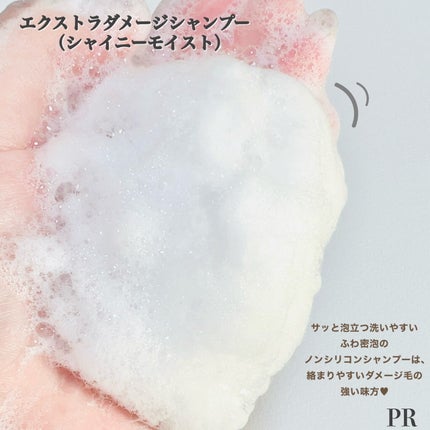 THE PREMIUM エクストラダメージケアシャンプー/トリートメント(シャイニーモイスト)/いち髪/市販シャンプーを使ったクチコミ(3枚目)