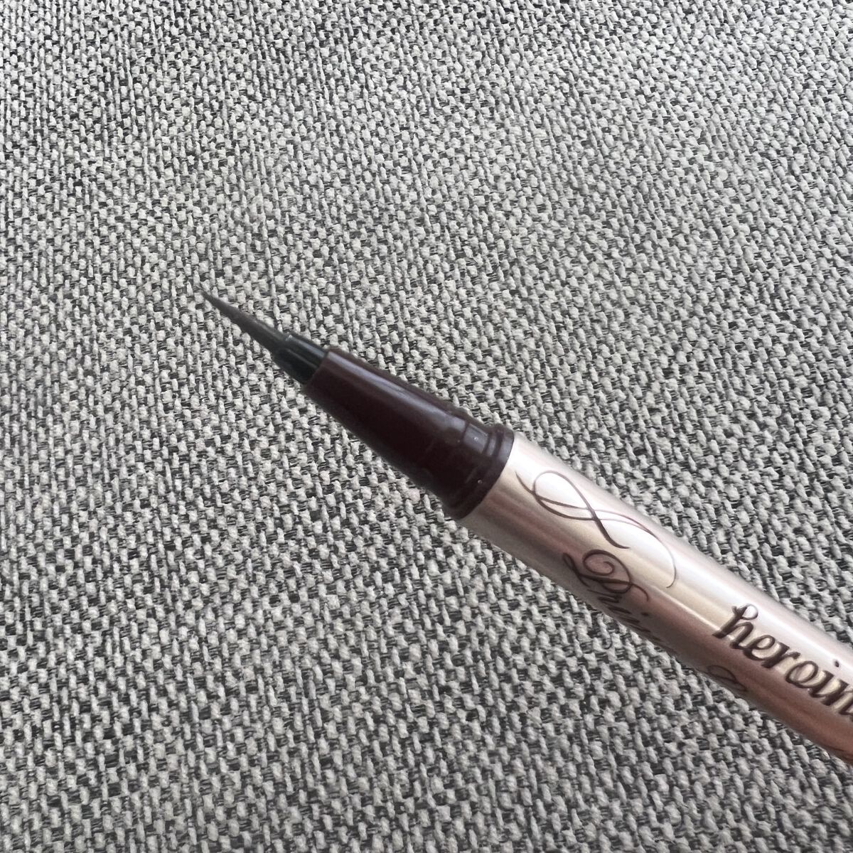 プライムリキッドアイライナー リッチキープ 04 バーガンディブラウン/ヒロインメイク/リキッドアイライナーを使ったクチコミ（2枚目）