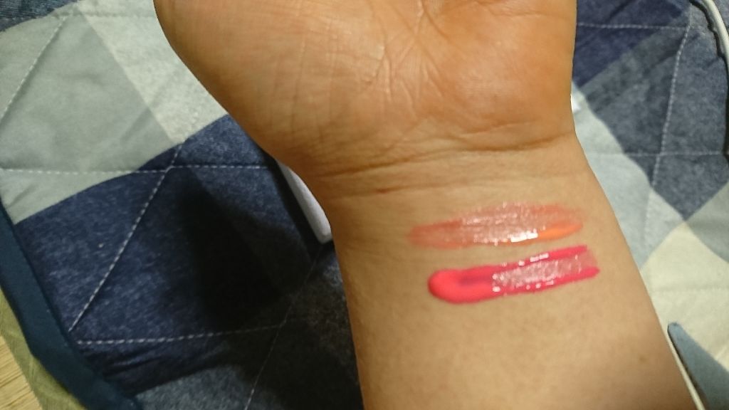 【旧】ディオール アディクト リップ ティント 341 ライチ/Dior/リップグロスを使ったクチコミ（2枚目）