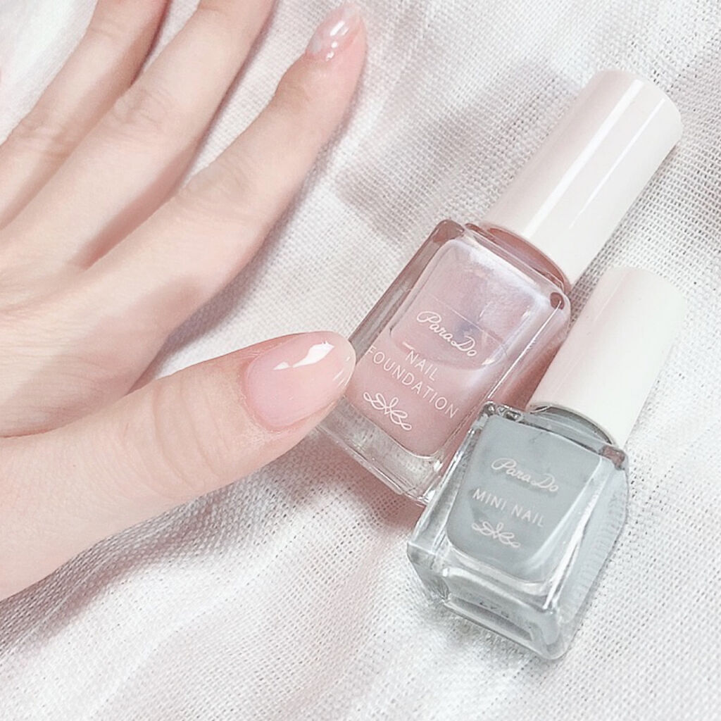 ミニネイル BL11 スノーフレークブルー/パラドゥ/マニキュアを使ったクチコミ（2枚目）