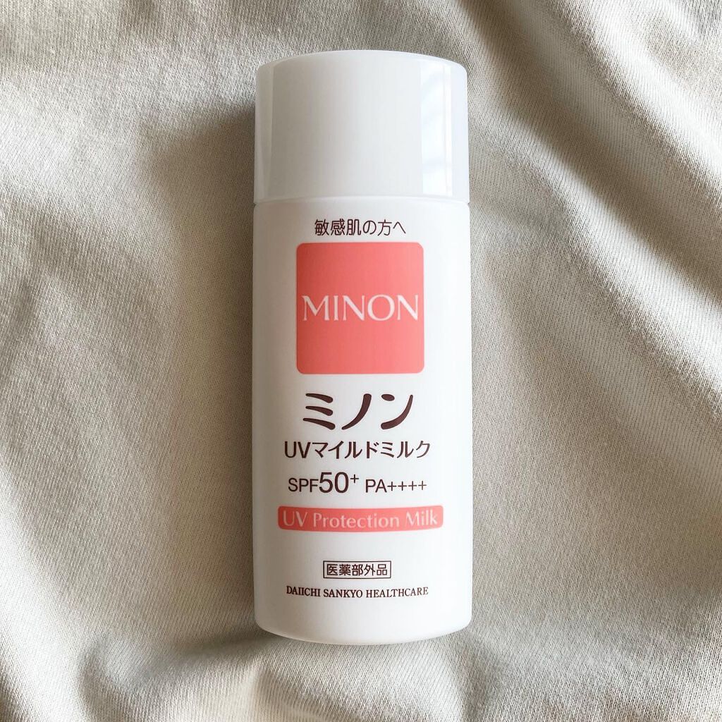 ミノンUVマイルドミルク/ミノン/日焼け止めミルクを使ったクチコミ(1枚目)