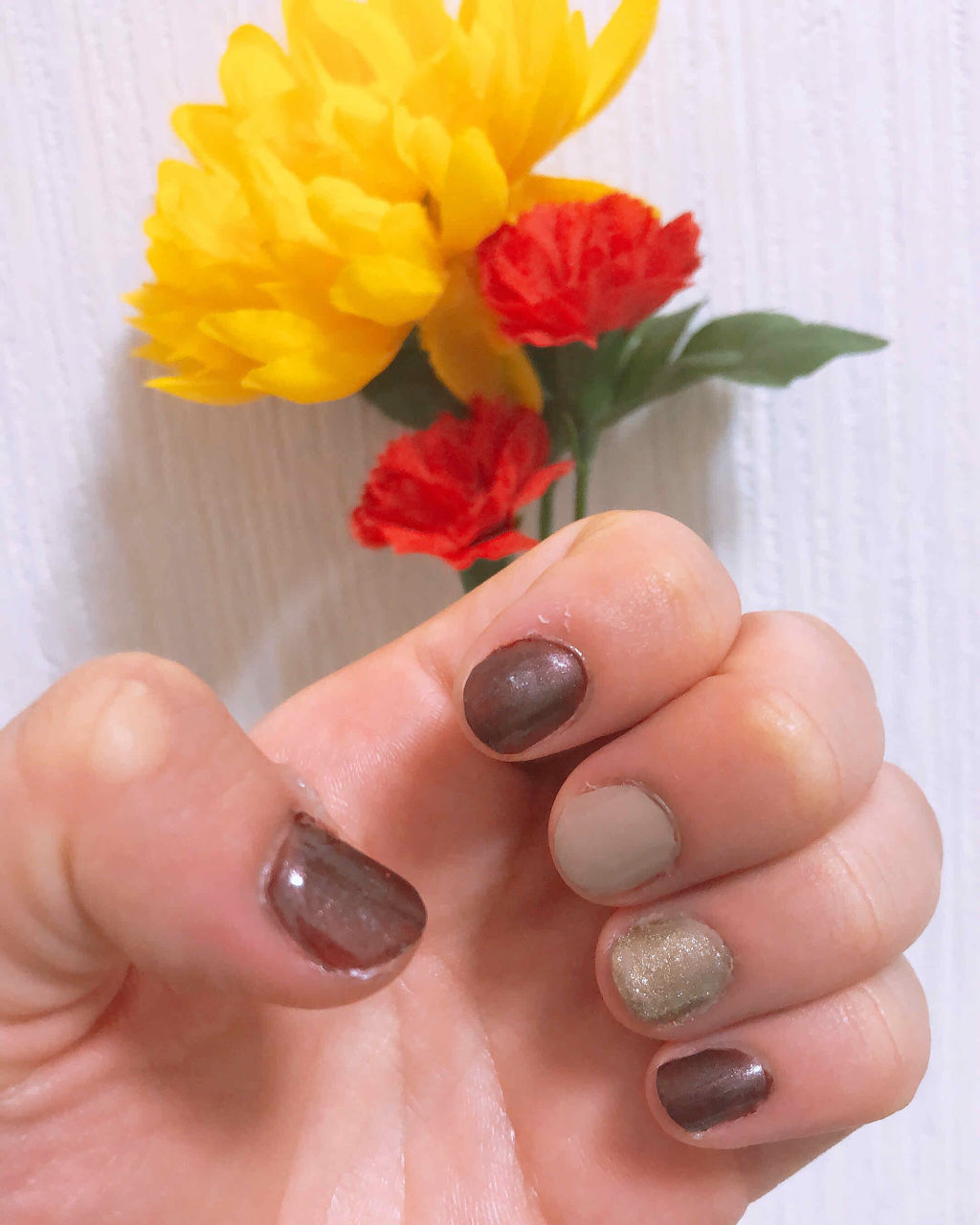 gene TOKYO ネイル/DAISO/マニキュアを使ったクチコミ（2枚目）